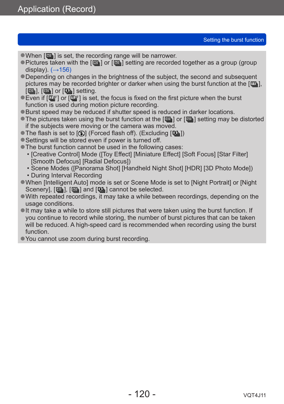Panasonic DMC-LX7K User Manual | Page 120 / 226