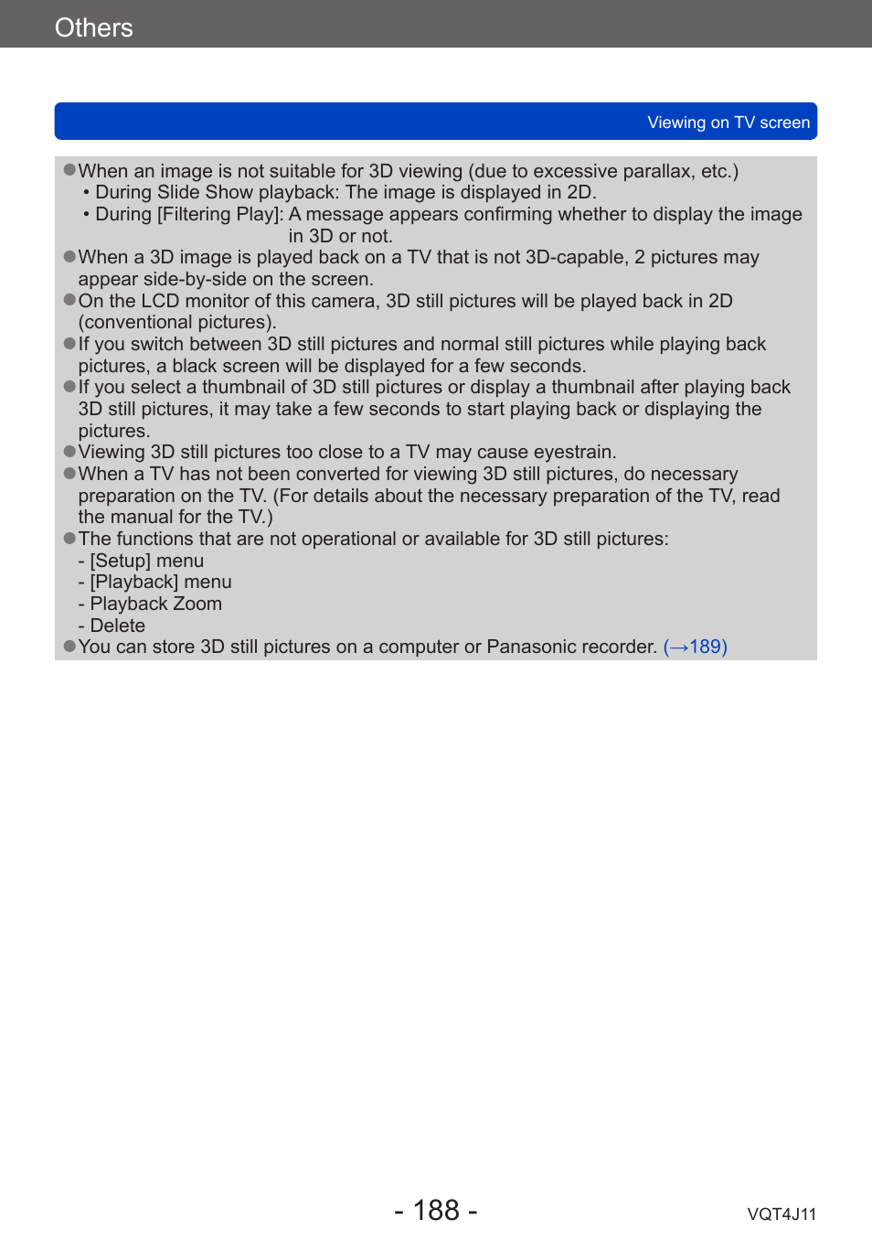 Panasonic DMC-LX7K User Manual | Page 188 / 226