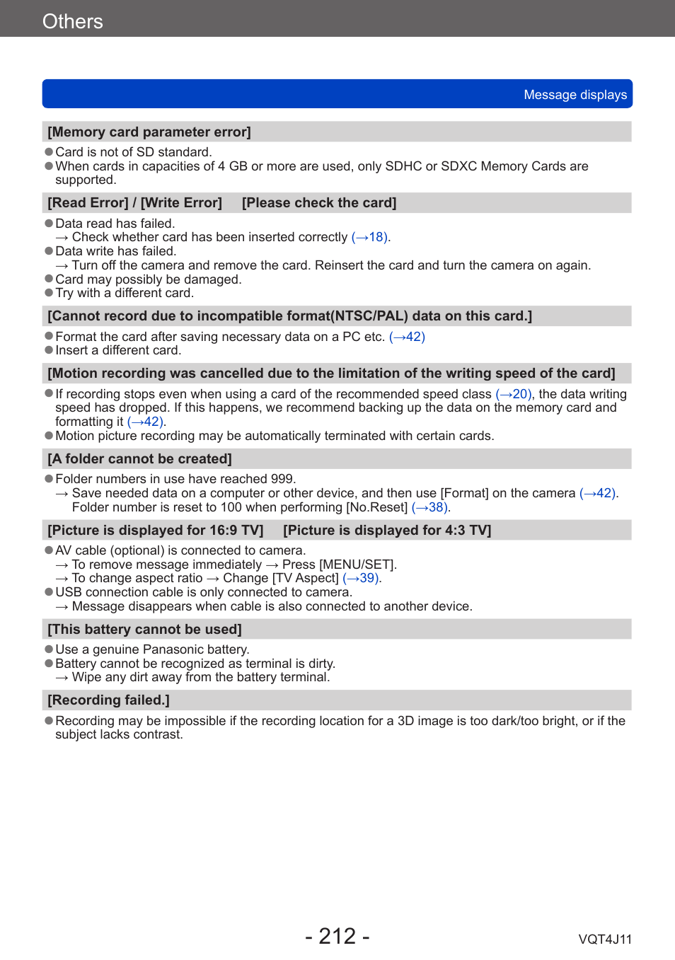 Others | Panasonic DMC-LX7K User Manual | Page 212 / 226