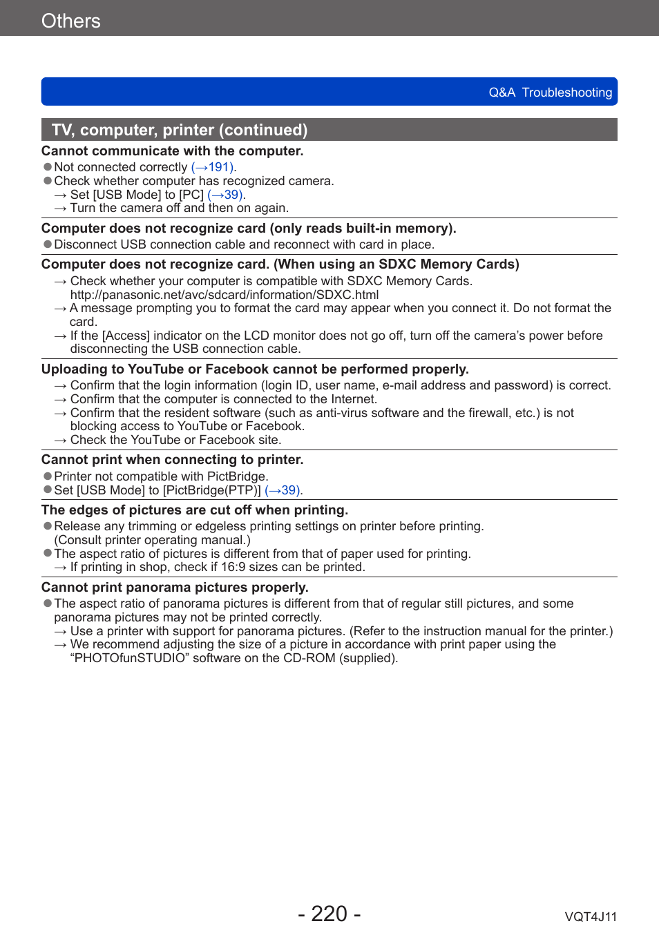 Others | Panasonic DMC-LX7K User Manual | Page 220 / 226