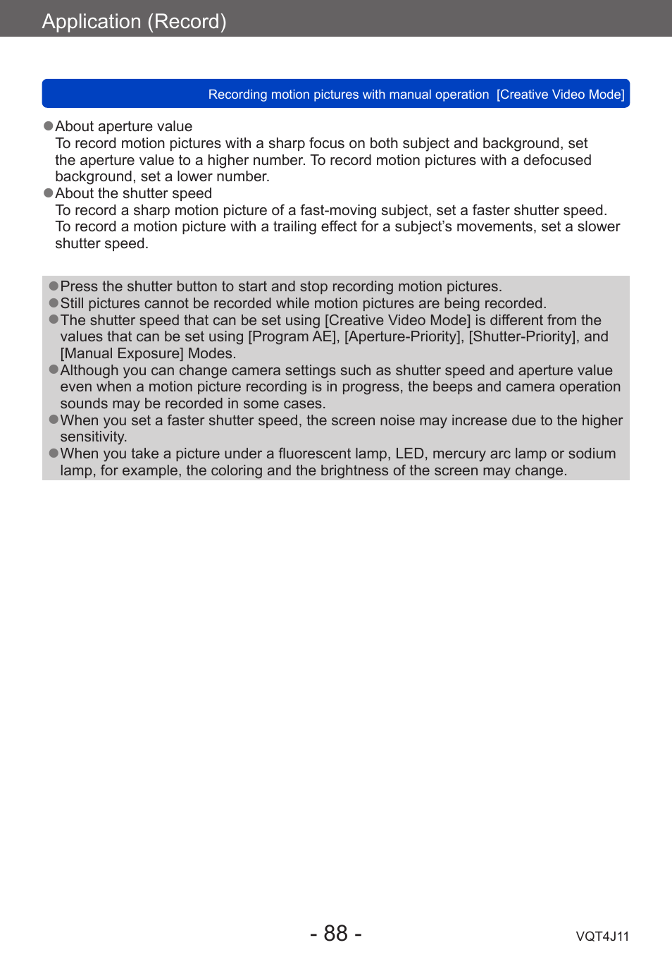 Panasonic DMC-LX7K User Manual | Page 88 / 226