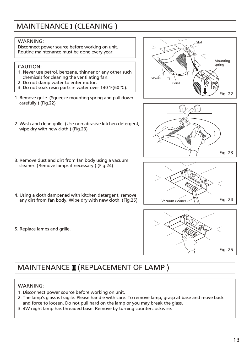 Т³ 13 | Panasonic FV-08VFL3 User Manual | Page 13 / 16