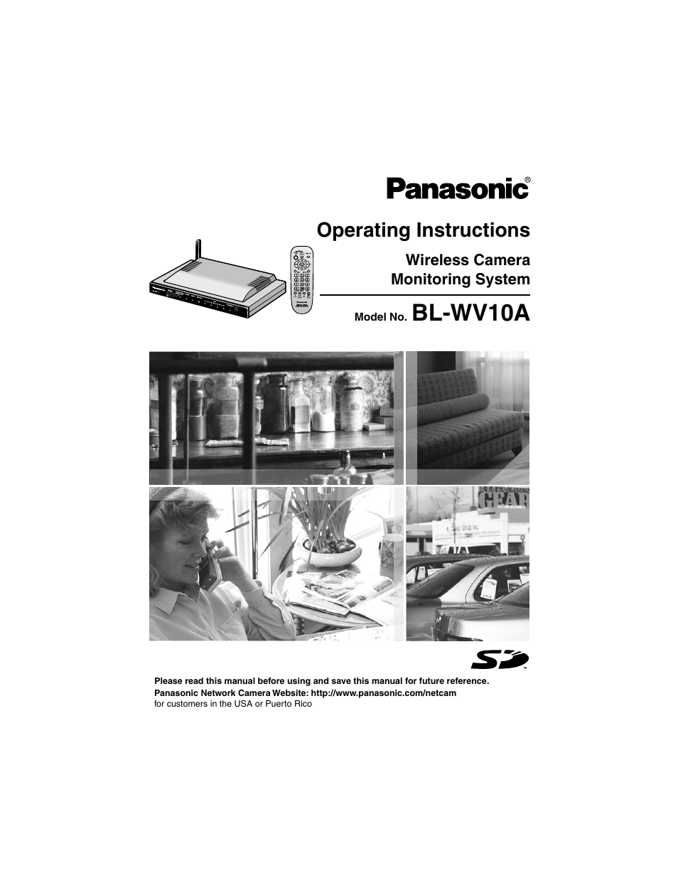 Panasonic BL-MS103A User Manual | 184 pages