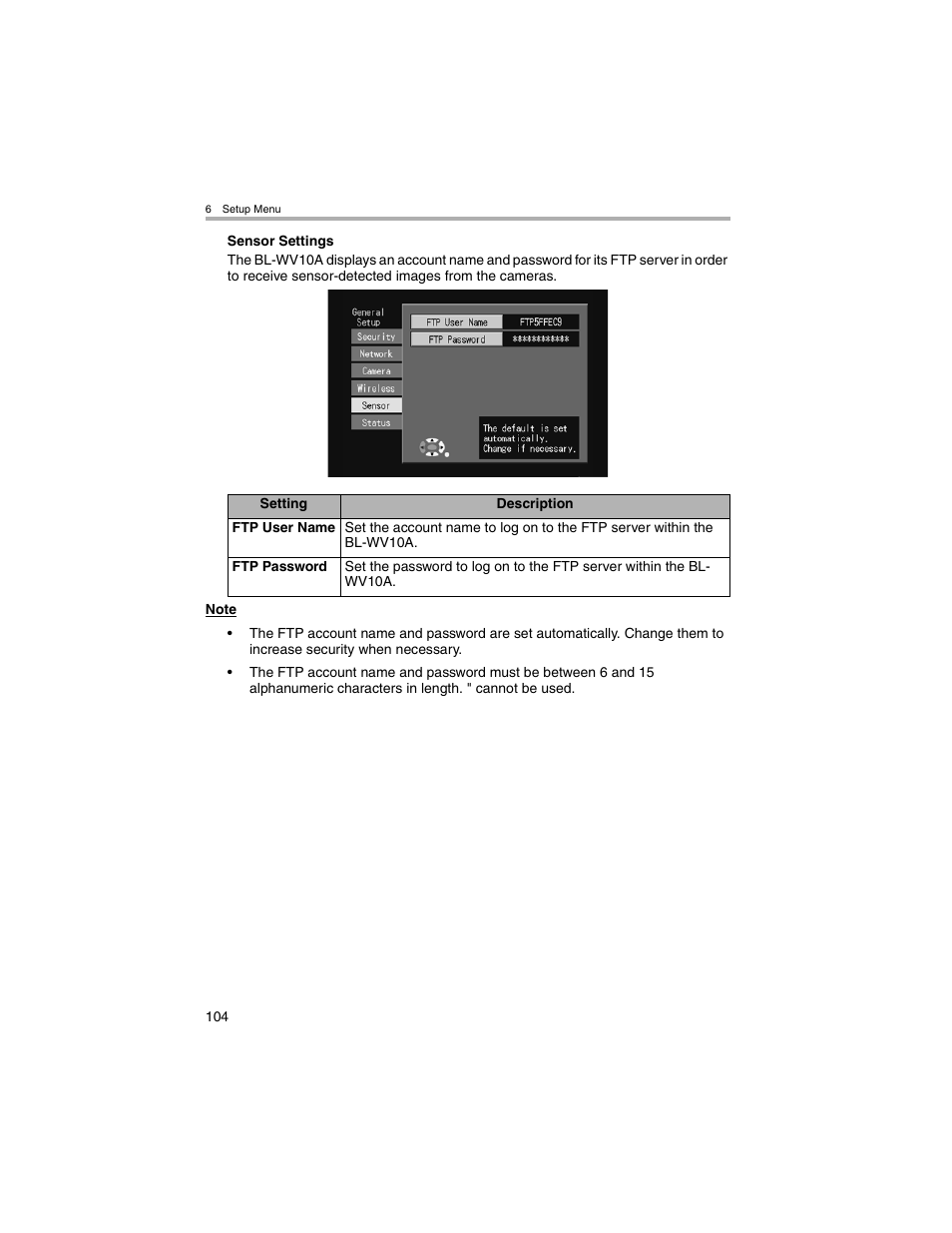 Panasonic BL-MS103A User Manual | Page 104 / 184