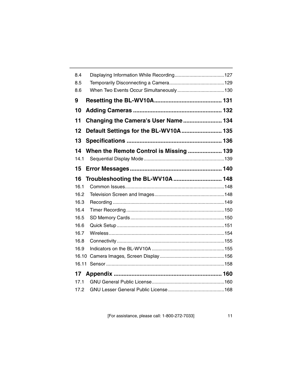 Panasonic BL-MS103A User Manual | Page 11 / 184