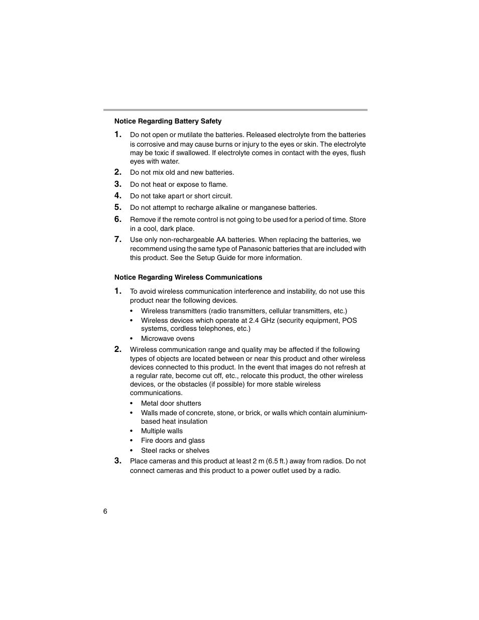 Panasonic BL-MS103A User Manual | Page 6 / 184