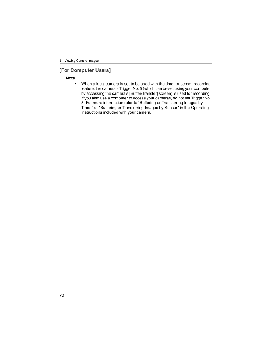 For computer users | Panasonic BL-MS103A User Manual | Page 70 / 184