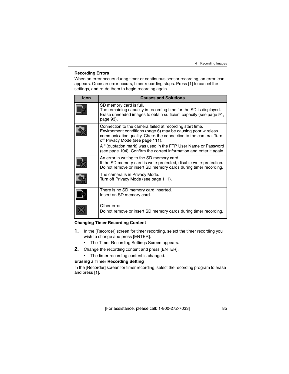Panasonic BL-MS103A User Manual | Page 85 / 184