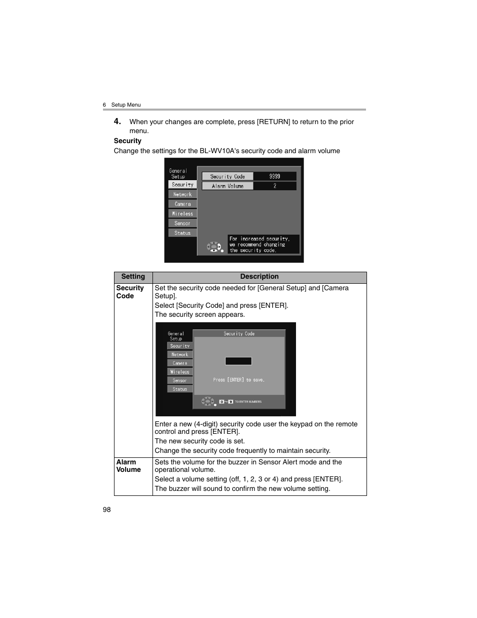 Panasonic BL-MS103A User Manual | Page 98 / 184