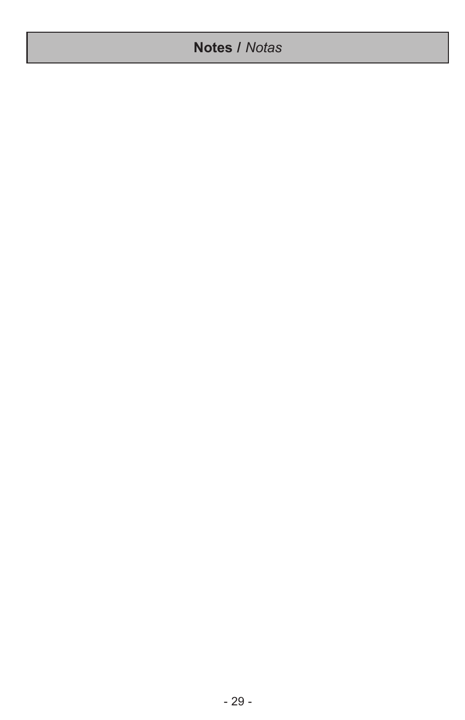 Panasonic MC-CL310 User Manual | Page 29 / 32