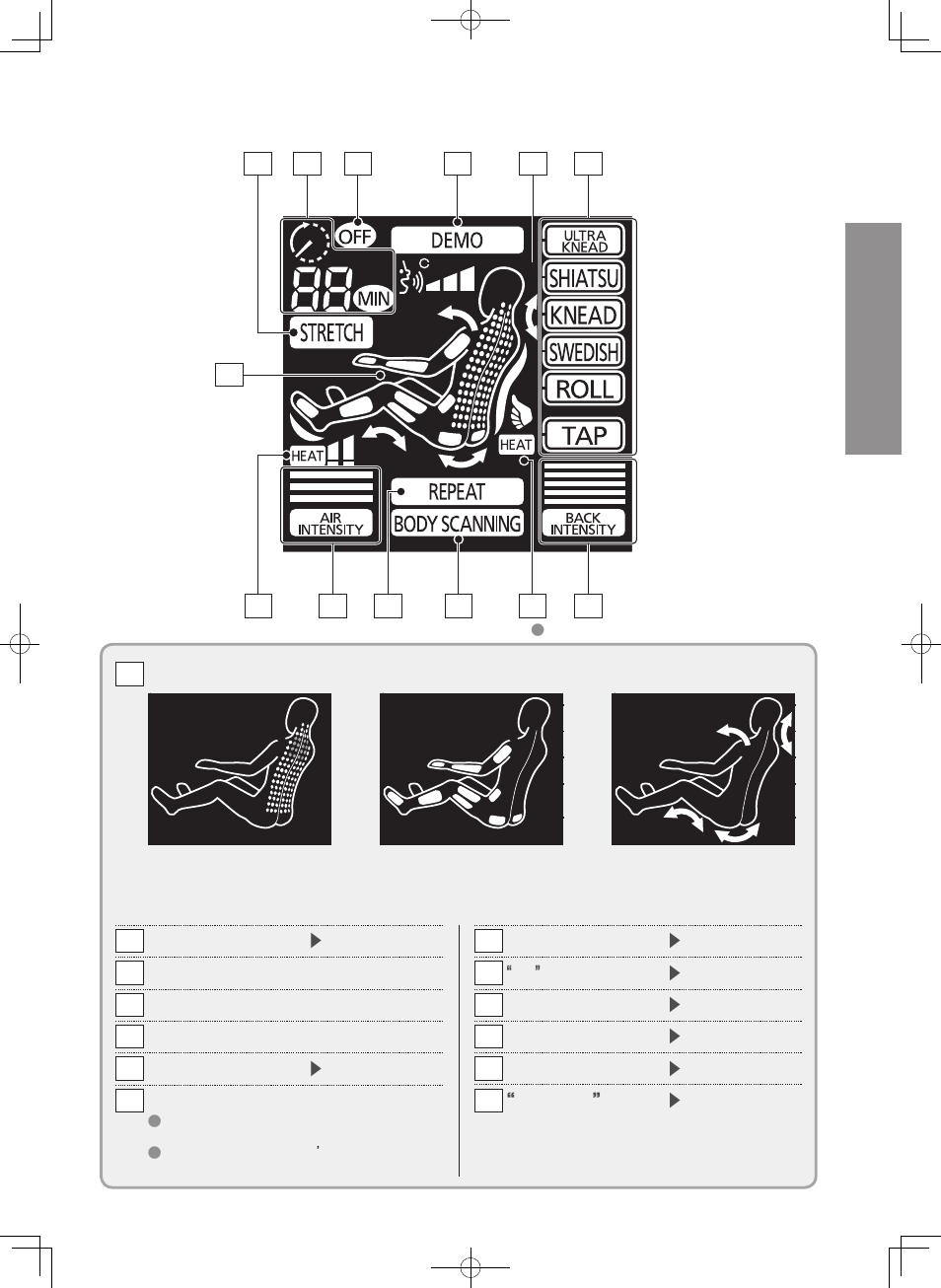 Display | Panasonic EP-MA73KU User Manual | Page 12 / 59