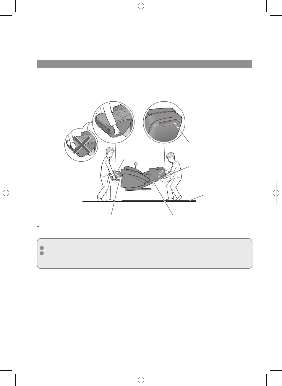 Moving the unit, How to remove the armrest, Moving by lifting it with 2 or more persons | Panasonic EP-MA73KU User Manual | Page 47 / 59
