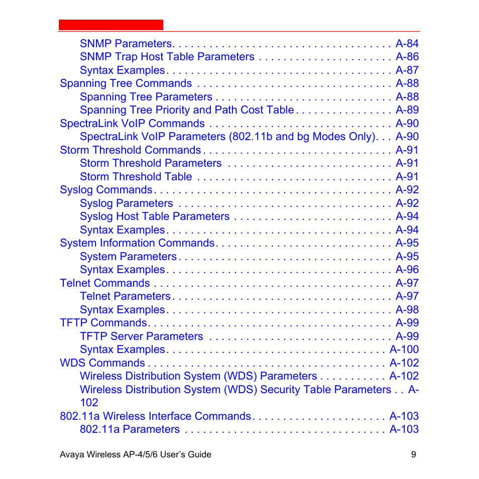 Avaya AP-6 User Manual | Page 15 / 502