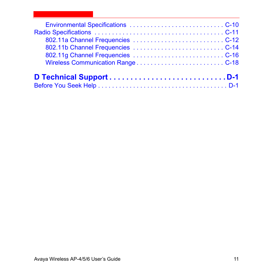 Avaya AP-6 User Manual | Page 17 / 502
