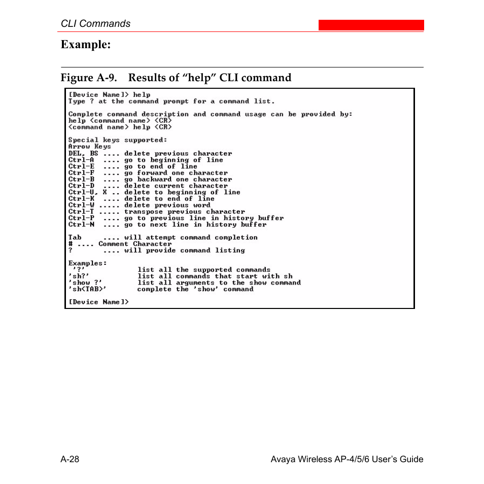 Example | Avaya AP-6 User Manual | Page 374 / 502