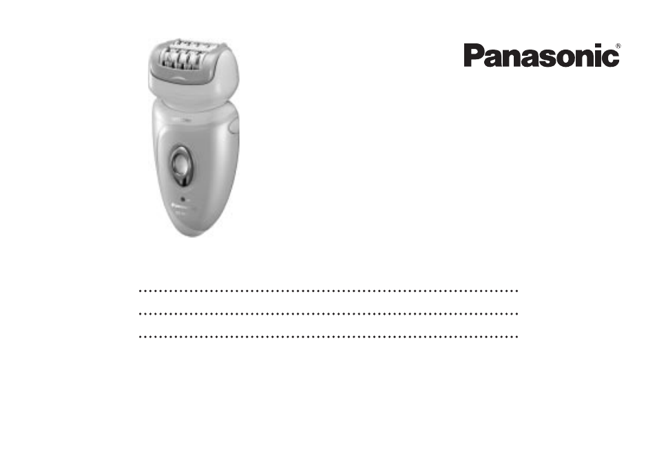 Panasonic ES-WD51-P User Manual | 32 pages