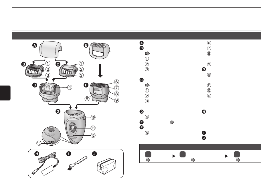 Panasonic ES-WD51-P User Manual | Page 14 / 32