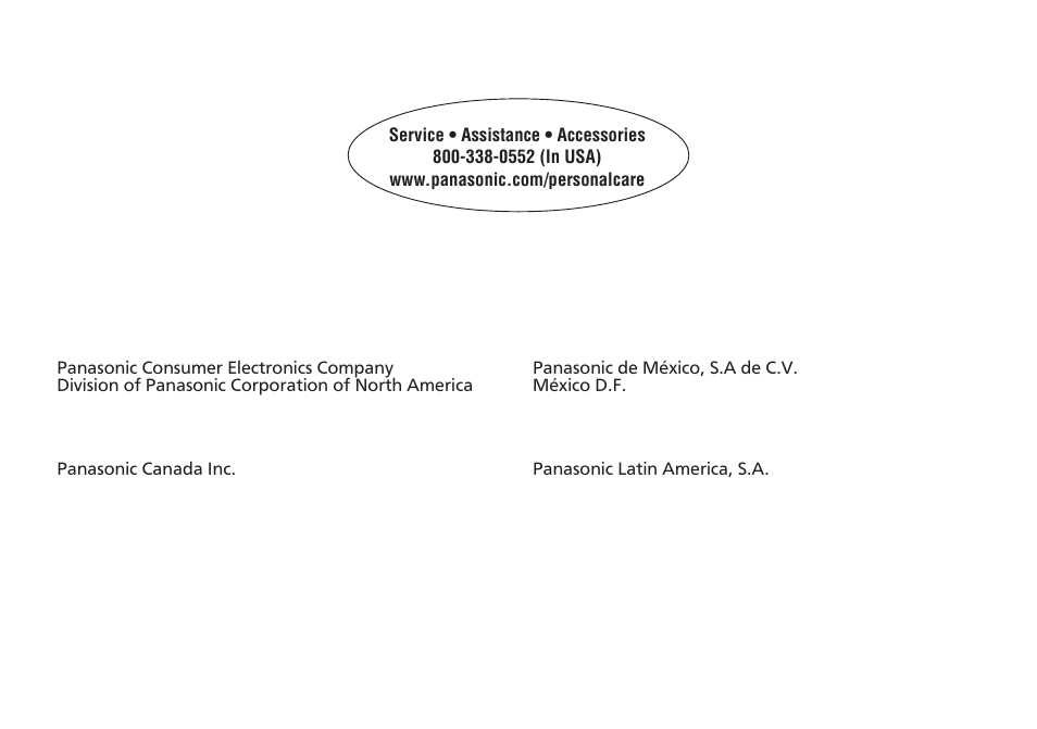 Panasonic ES-WD51-P User Manual | Page 32 / 32