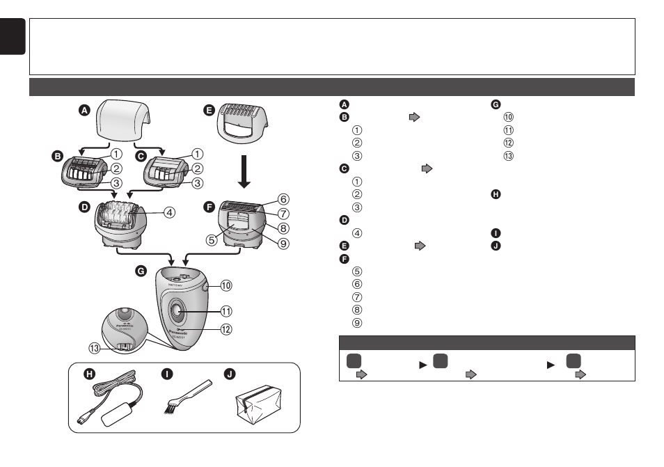 Panasonic ES-WD51-P User Manual | Page 4 / 32