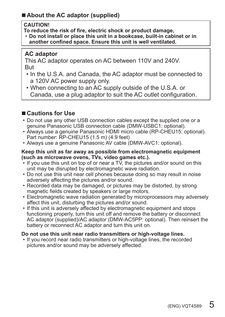 Panasonic DMC-ZS30K User Manual | Page 5 / 43
