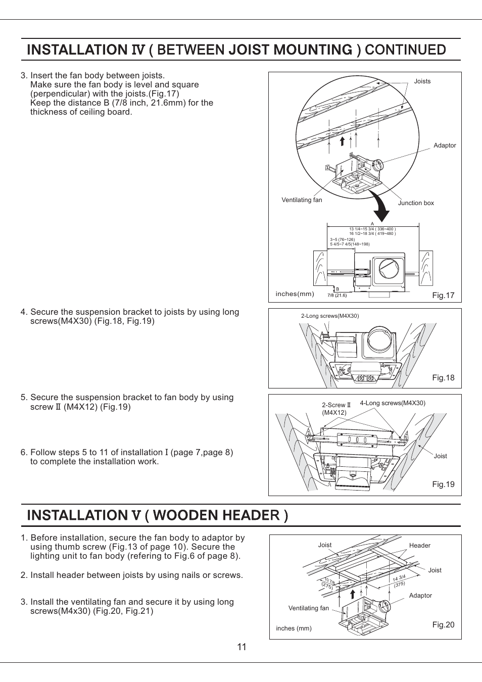Panasonic FV-05VFL2 User Manual | Page 11 / 14