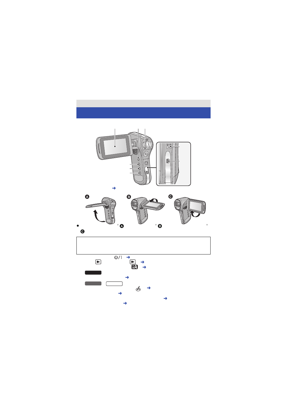 Names and functions of main parts, L 19 | Panasonic HX-WA03W User Manual | Page 19 / 239