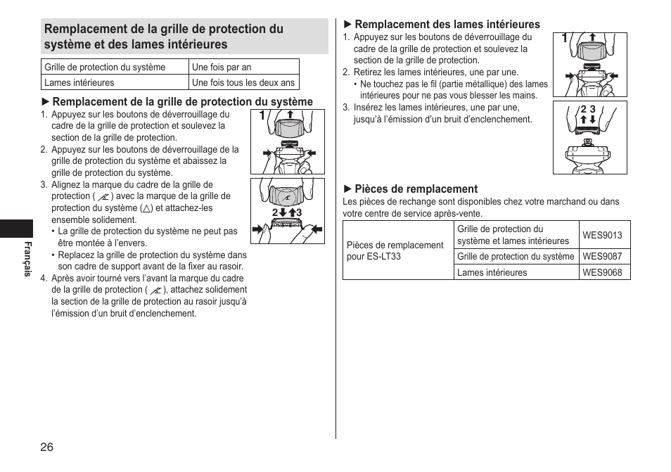 Panasonic ES-LT33-S User Manual | Page 26 / 44