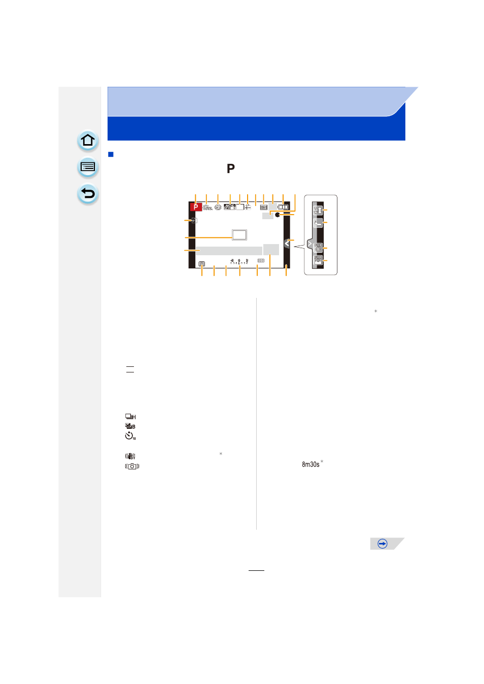 Monitor display, P291 | Panasonic DMC-GF6KK User Manual | Page 291 / 334