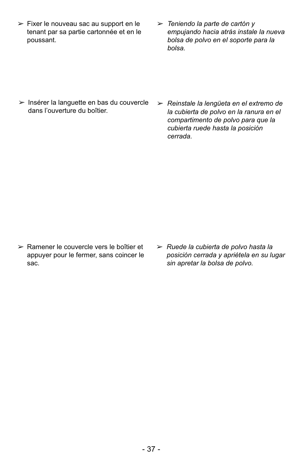 Panasonic MC-UG327 User Manual | Page 37 / 64