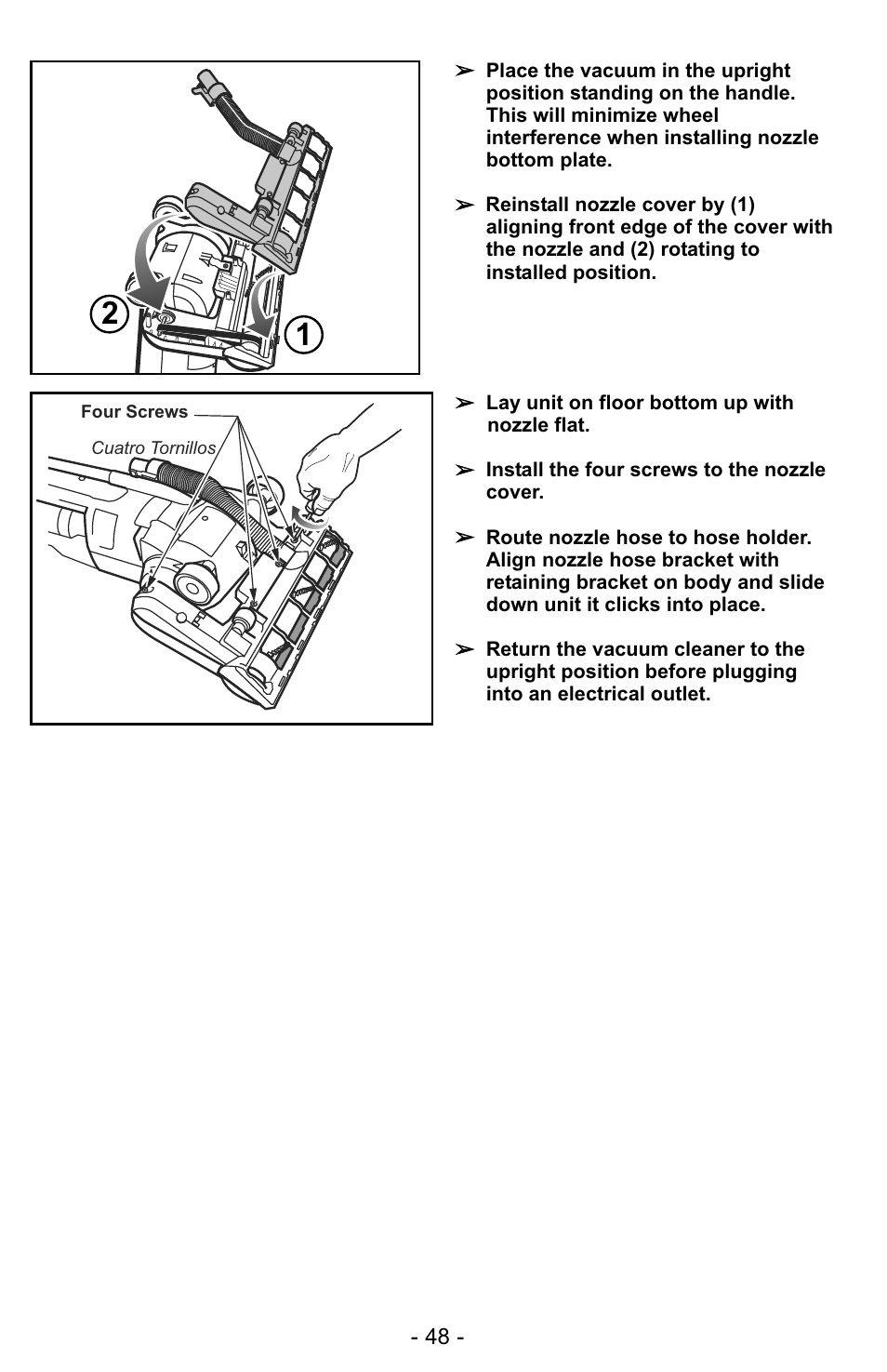 Panasonic MC-UG327 User Manual | Page 48 / 64