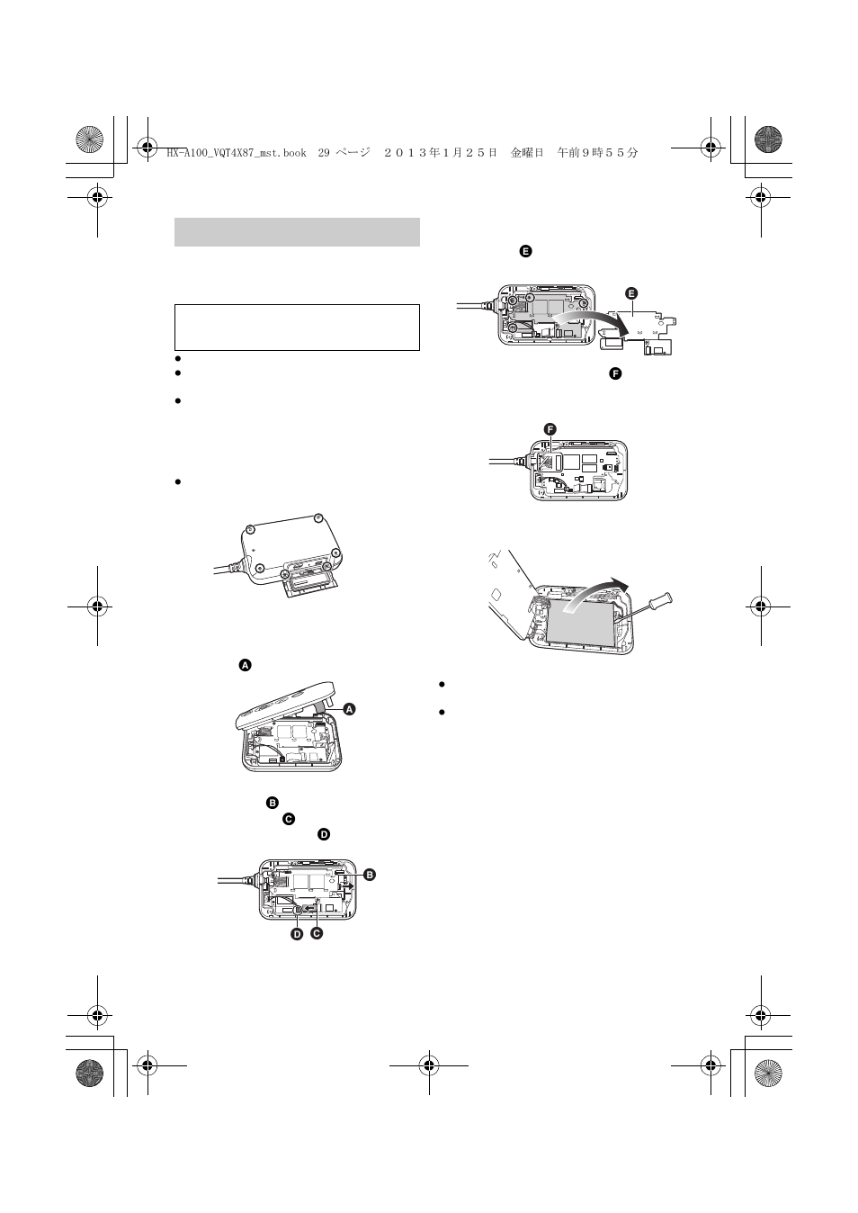 Panasonic HX-A100D User Manual | Page 29 / 40