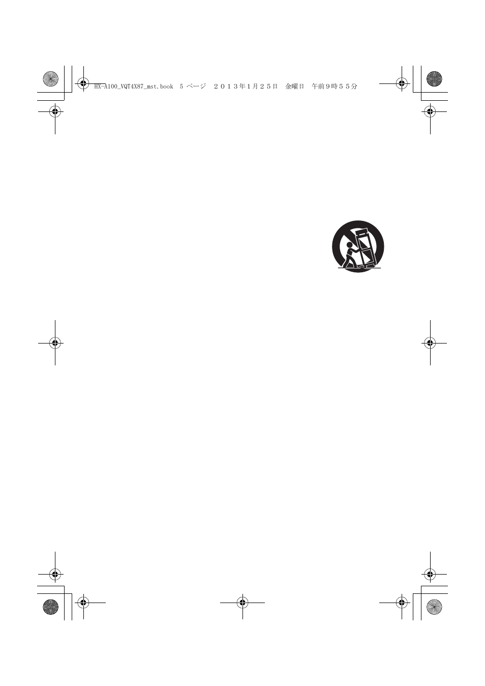 Important safety instructions | Panasonic HX-A100D User Manual | Page 5 / 40