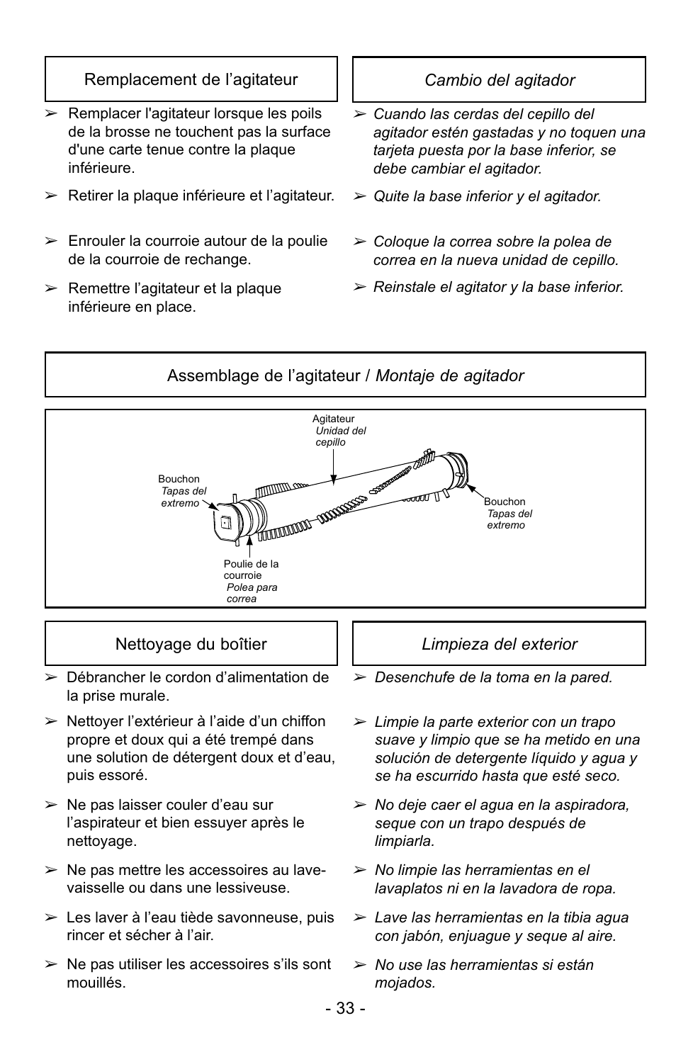 Panasonic MC-UG223 User Manual | Page 33 / 48