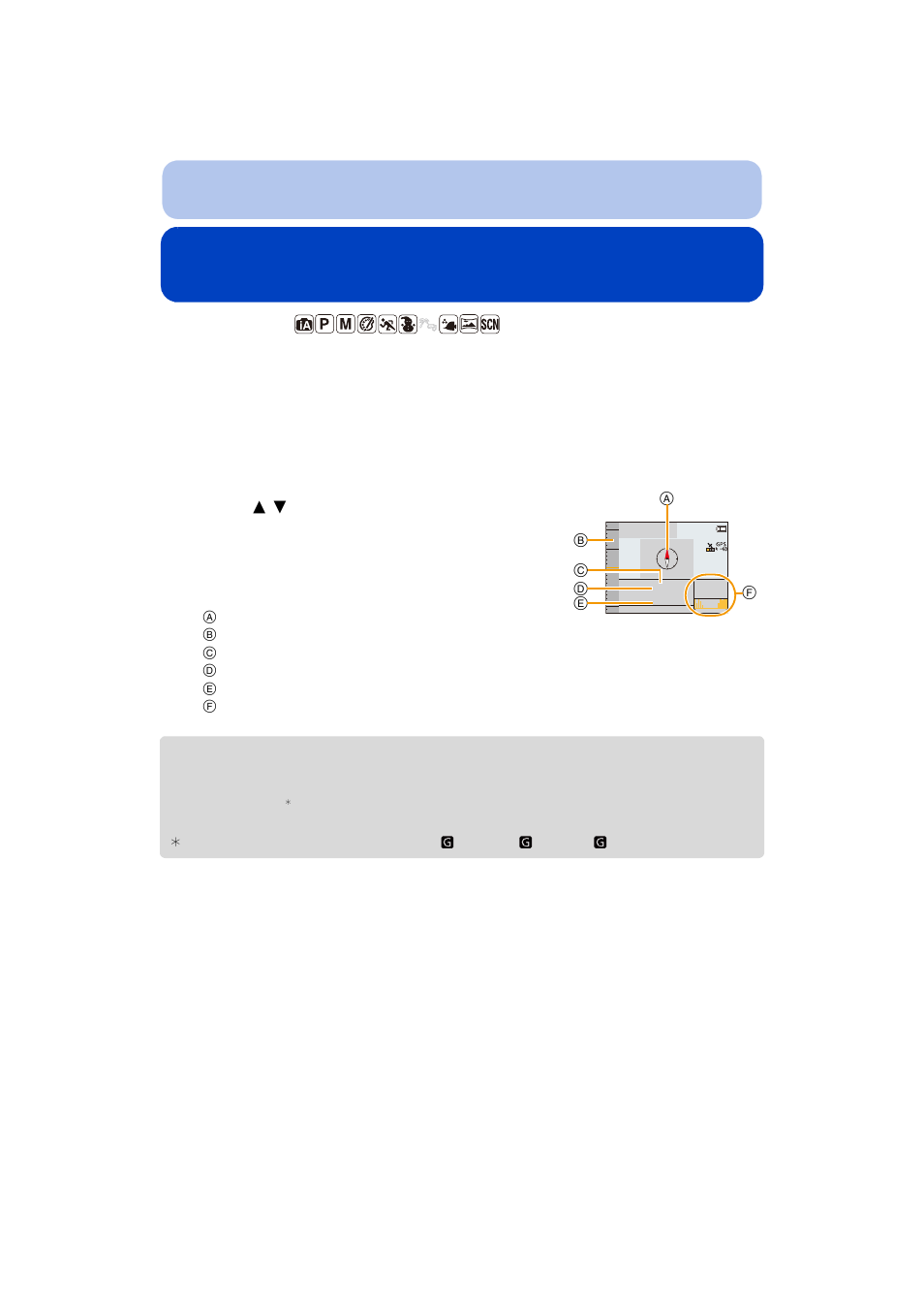 Sensors (compass/altimeter/barometer) are operated | Panasonic DMC-TS5D User Manual | Page 135 / 277