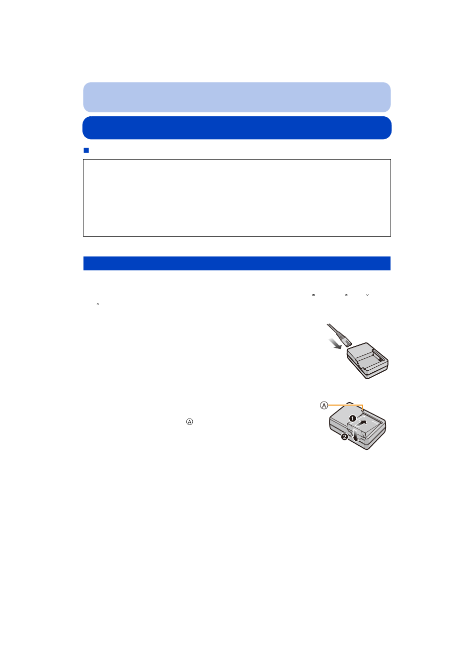 Preparation, Charging the battery, Charging | Panasonic DMC-TS5D User Manual | Page 18 / 277