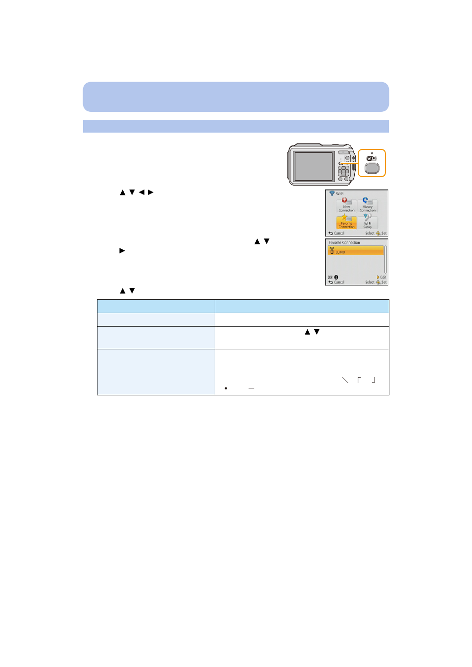 Editing the items registered to favorites, P181) | Panasonic DMC-TS5D User Manual | Page 181 / 277