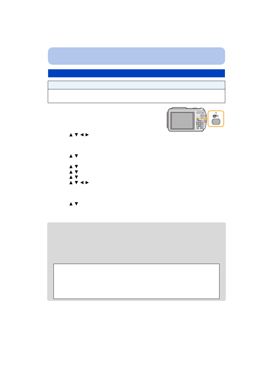 When sending images to web service, P203) | Panasonic DMC-TS5D User Manual | Page 203 / 277
