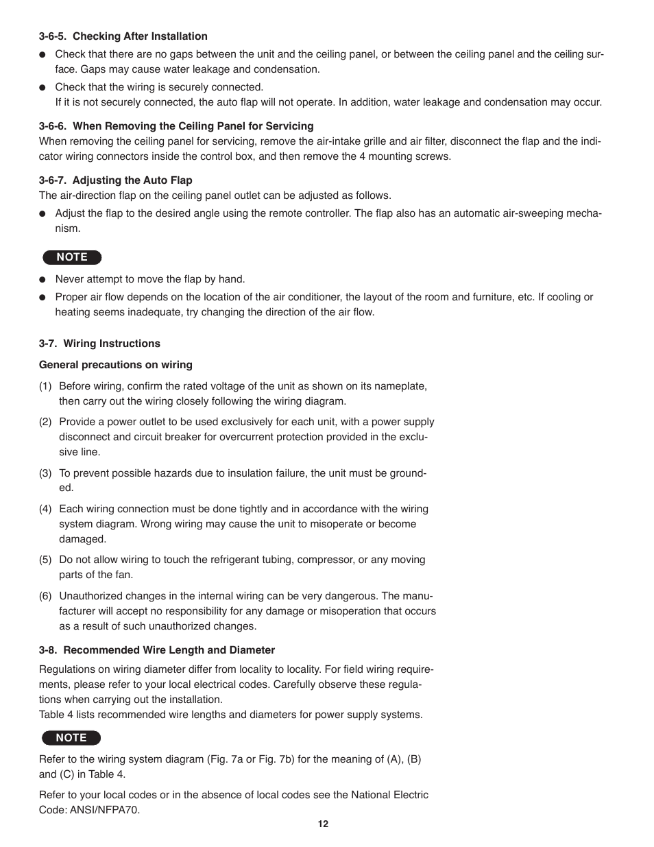 Panasonic KE12NB41 User Manual | Page 13 / 24