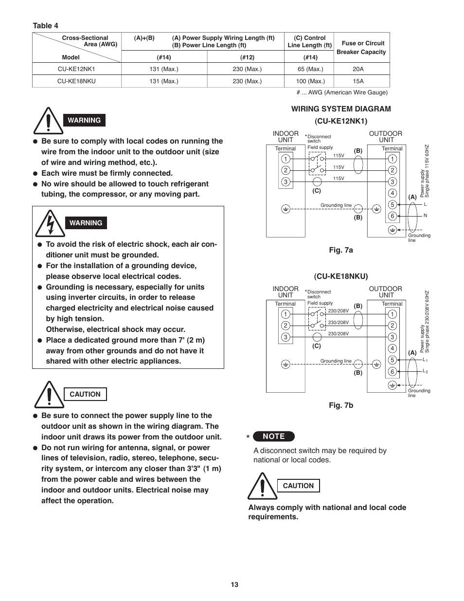 Panasonic KE12NB41 User Manual | Page 14 / 24