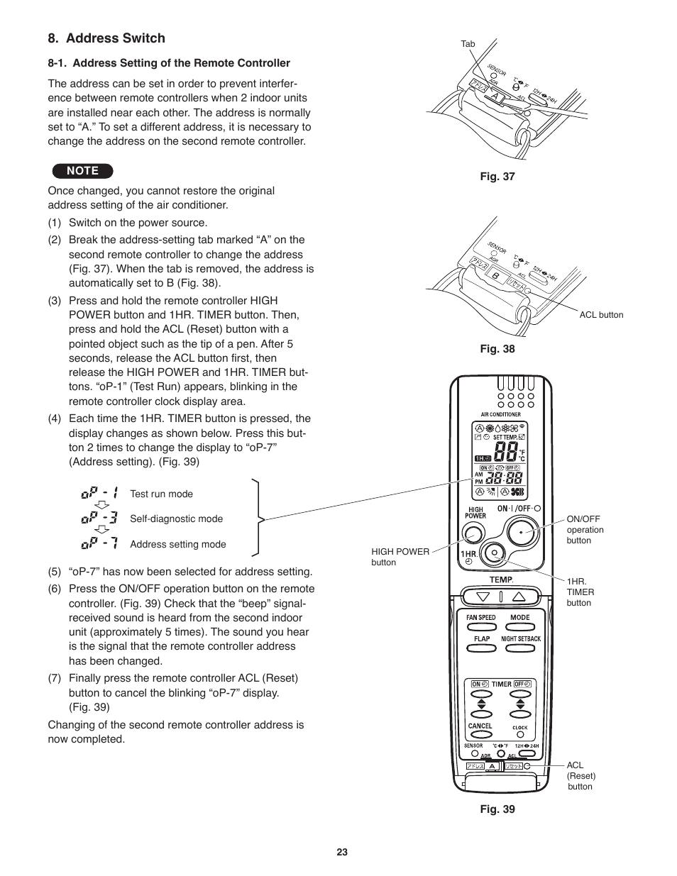 Address switch | Panasonic KE12NB41 User Manual | Page 24 / 24