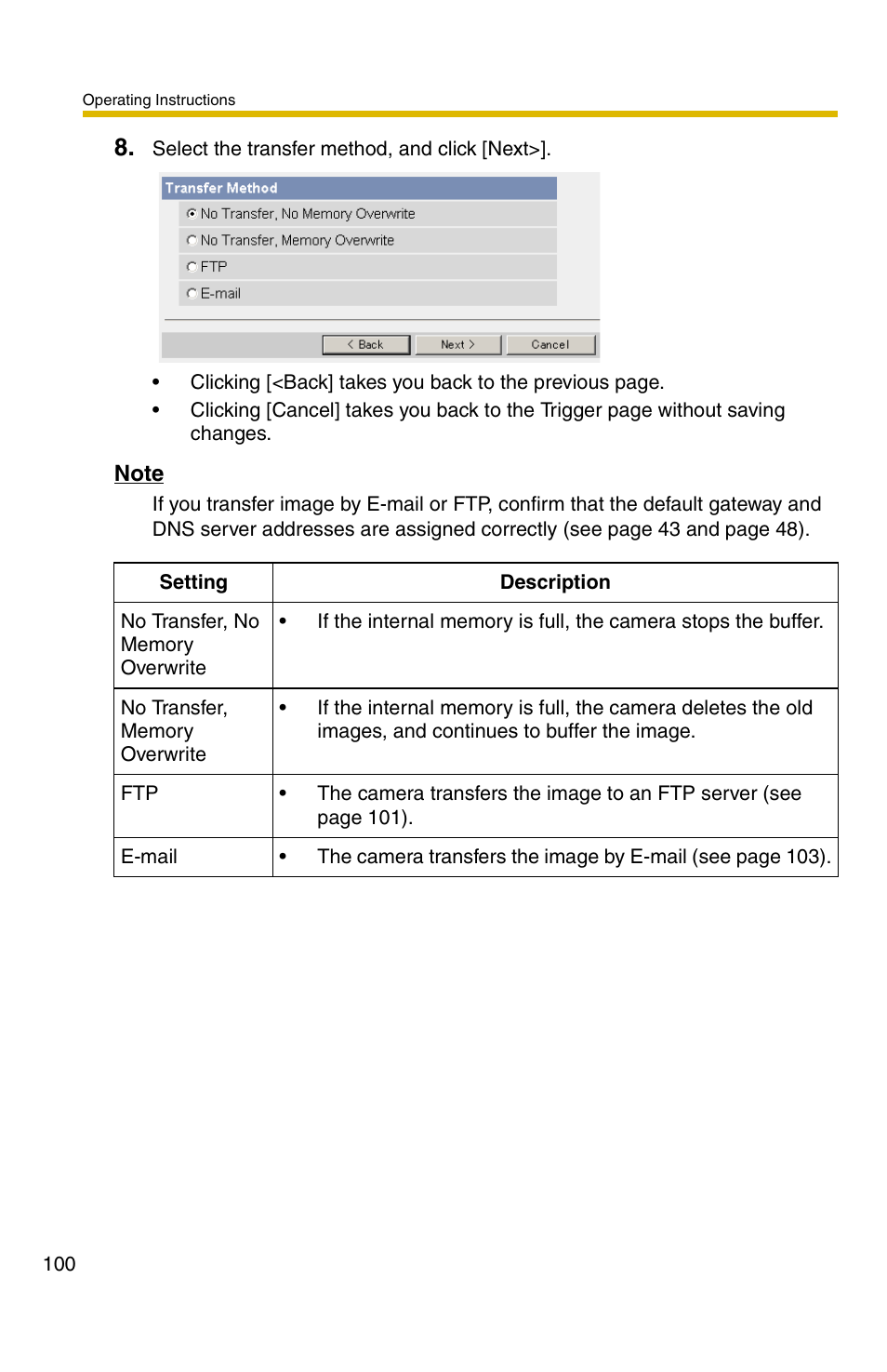 Panasonic KX-HCM110A User Manual | Page 100 / 176