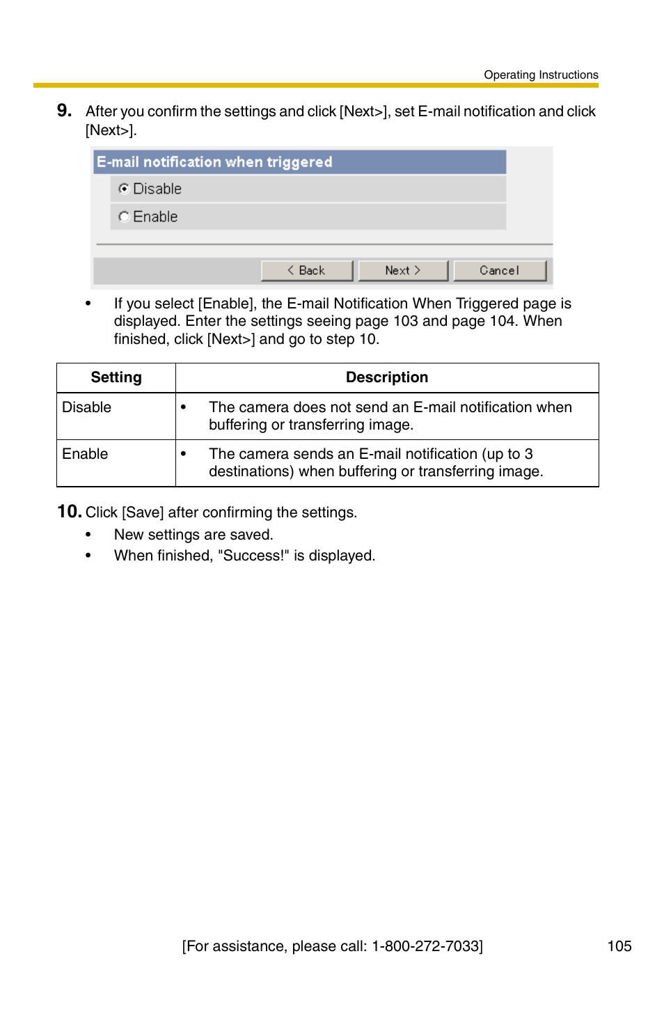 Panasonic KX-HCM110A User Manual | Page 105 / 176