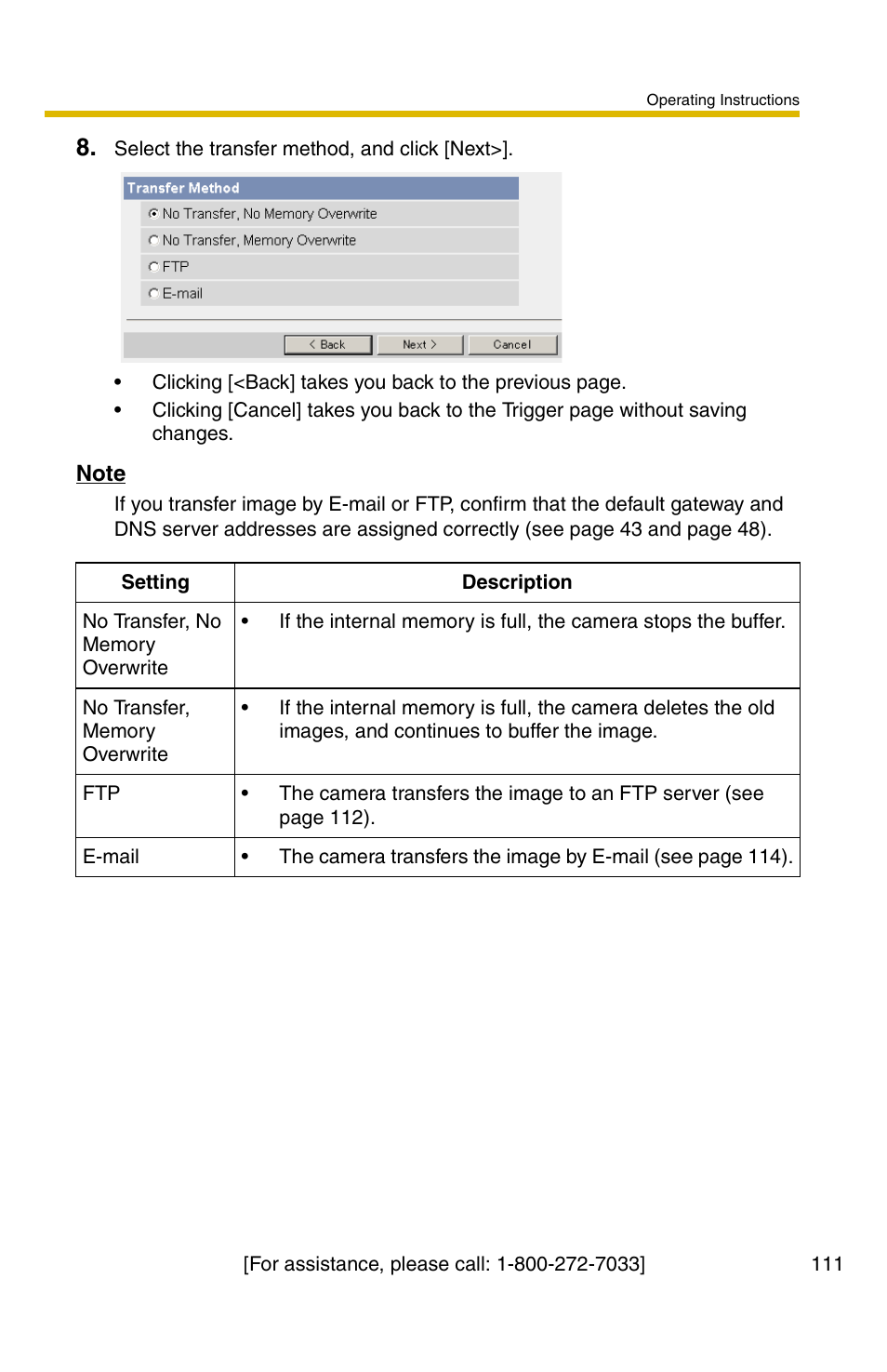 Panasonic KX-HCM110A User Manual | Page 111 / 176