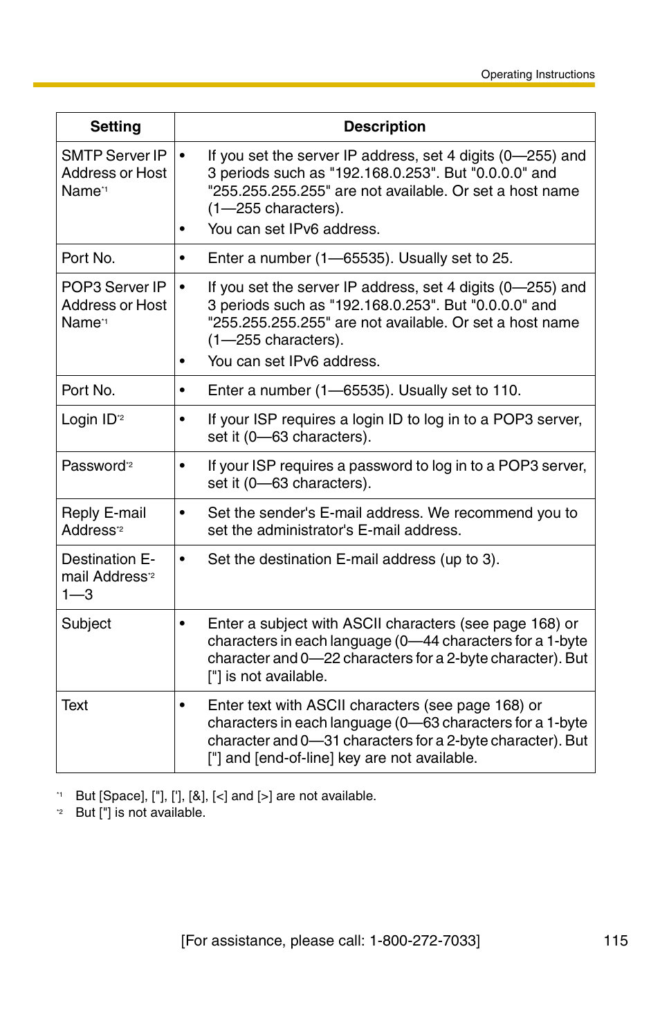 Panasonic KX-HCM110A User Manual | Page 115 / 176