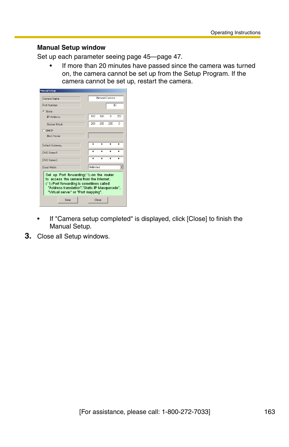Panasonic KX-HCM110A User Manual | Page 163 / 176