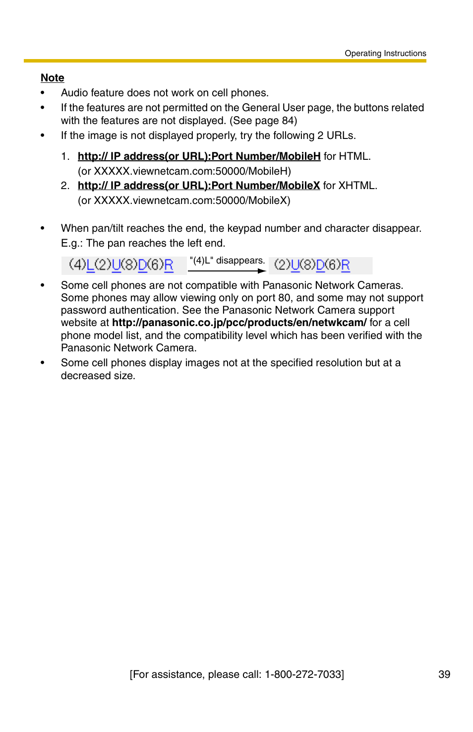Panasonic KX-HCM110A User Manual | Page 39 / 176