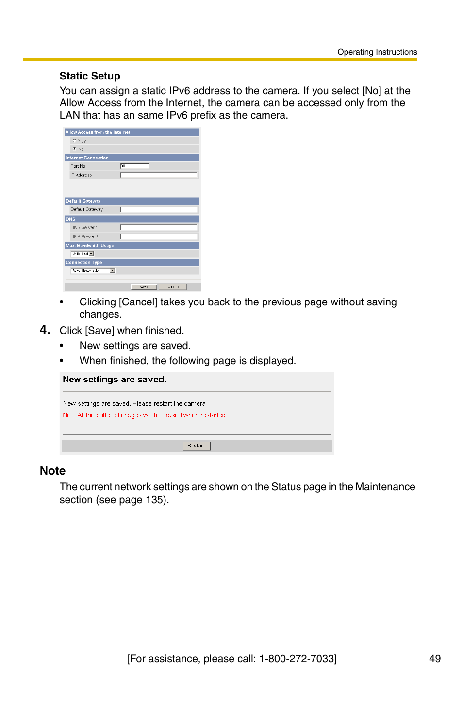 Panasonic KX-HCM110A User Manual | Page 49 / 176
