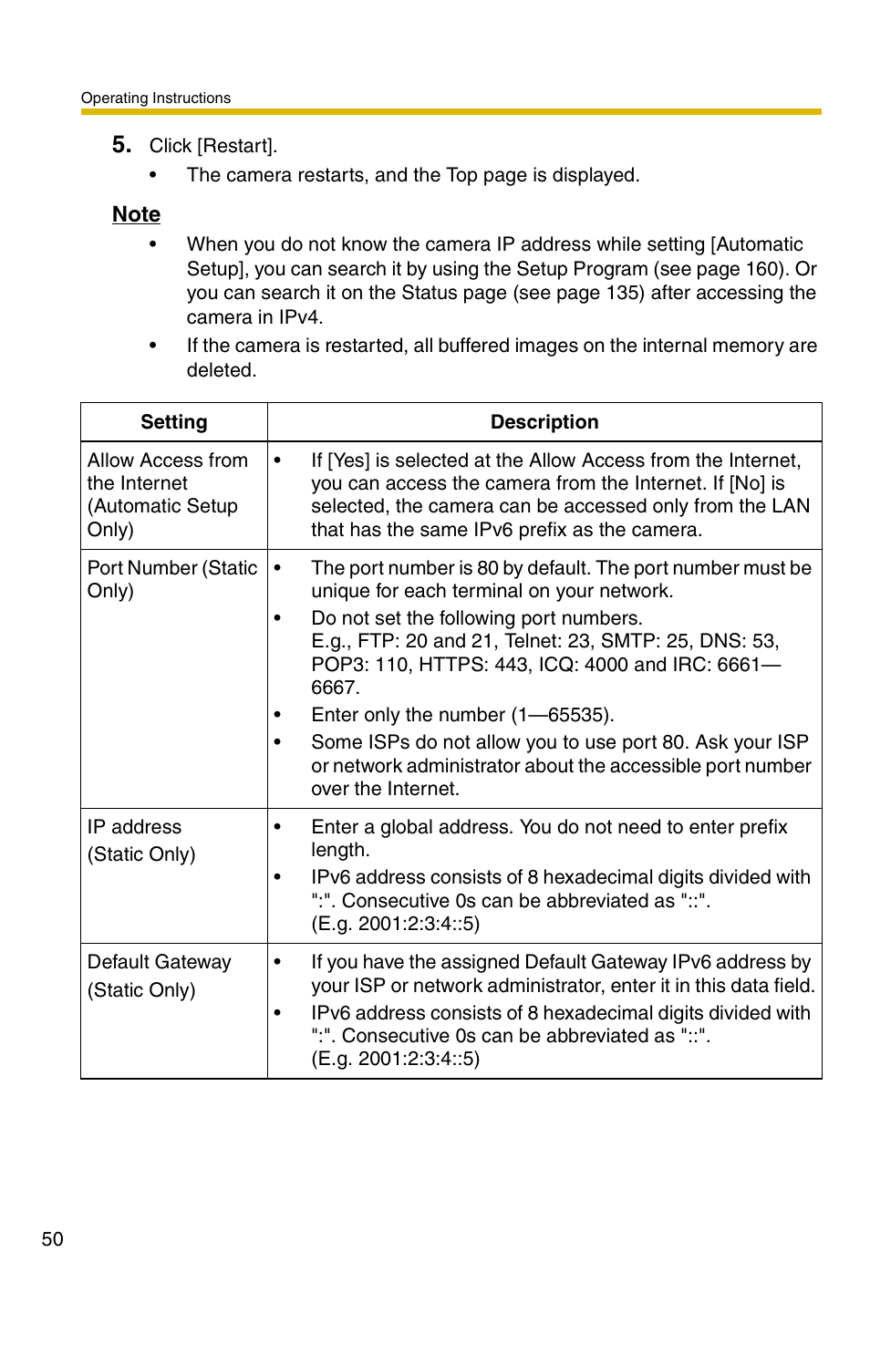 Panasonic KX-HCM110A User Manual | Page 50 / 176