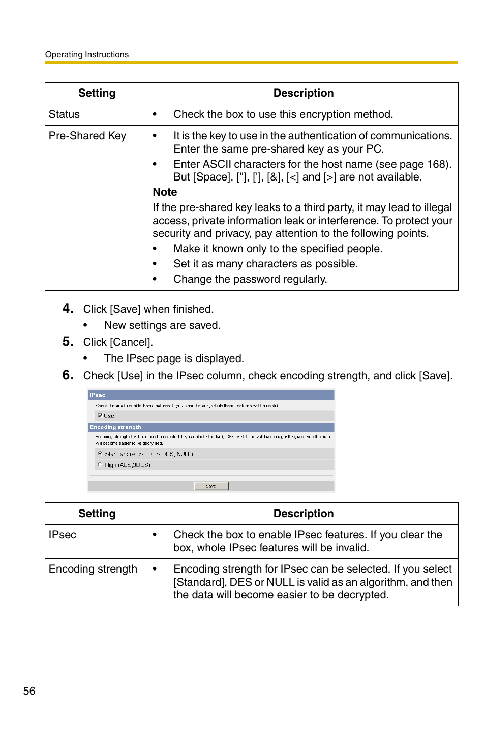 Panasonic KX-HCM110A User Manual | Page 56 / 176