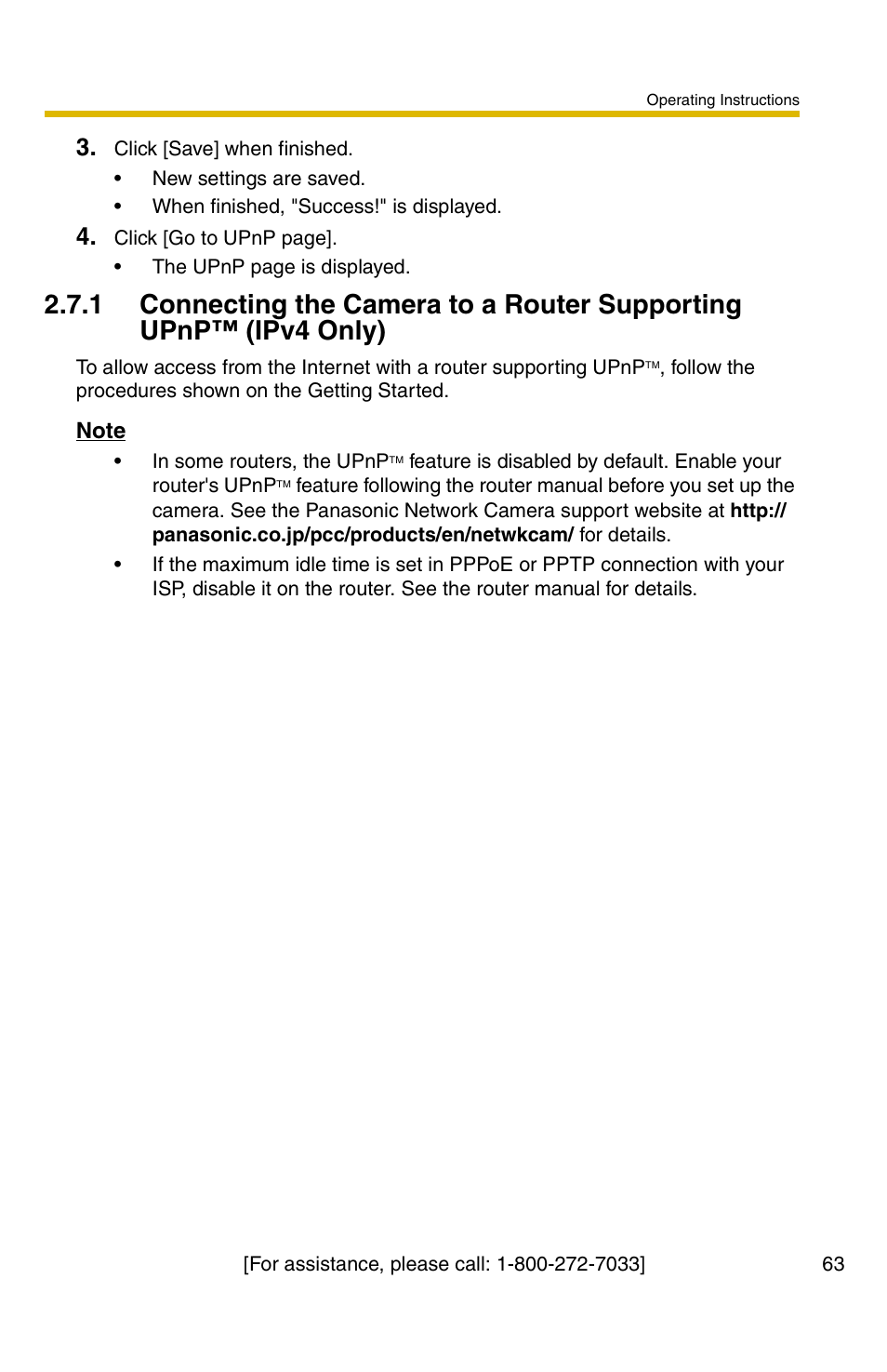 Panasonic KX-HCM110A User Manual | Page 63 / 176